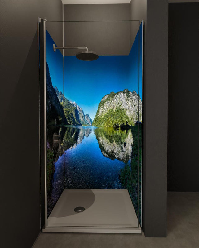 Duschrückwand - Alpen Königsee Österreich