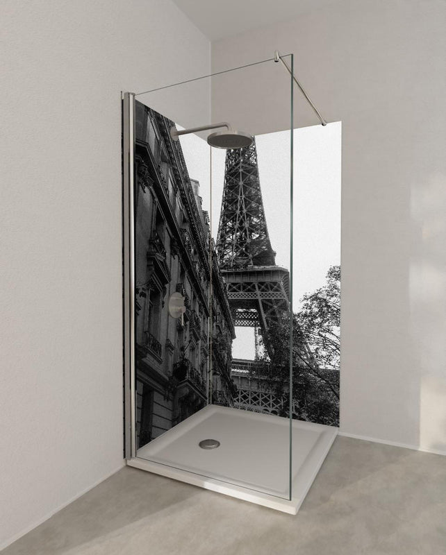Duschrückwand - Eiffelturm - Paris, Frankreich