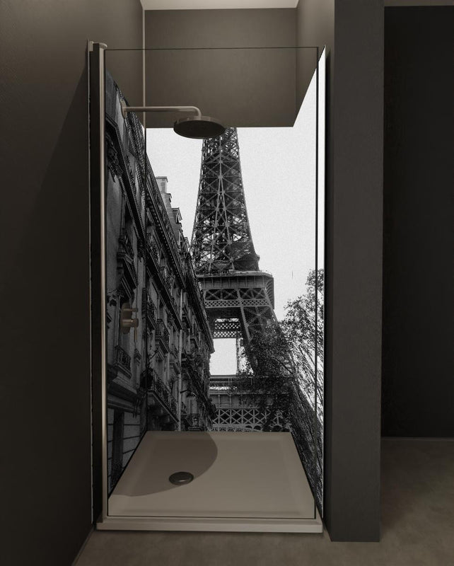 Duschrückwand - Eiffelturm - Paris, Frankreich