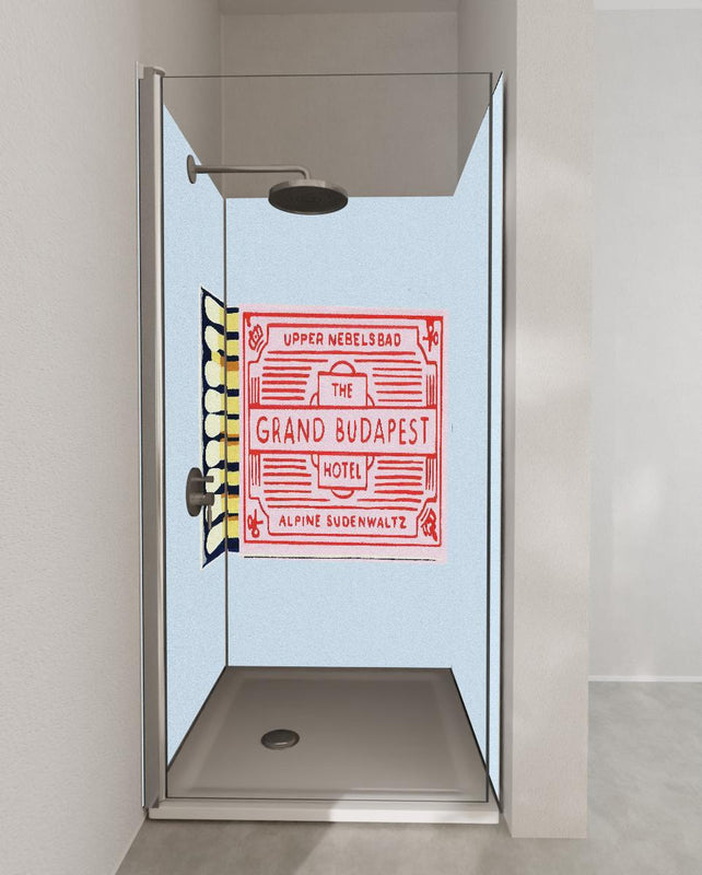 Duschrückwand - Modernes Streichholz Poster