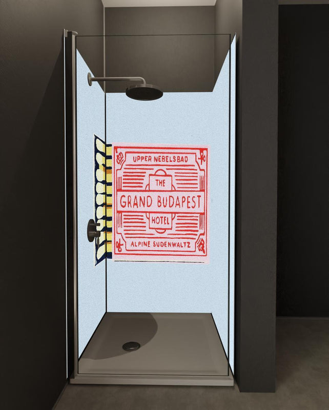 Duschrückwand - Modernes Streichholz Poster