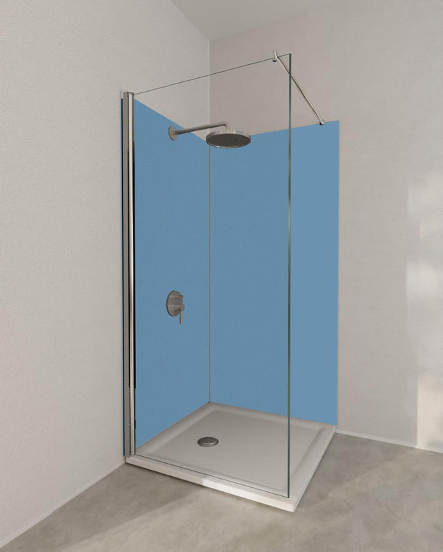Duschrückwand - RAL 5024 (Pastellblau)