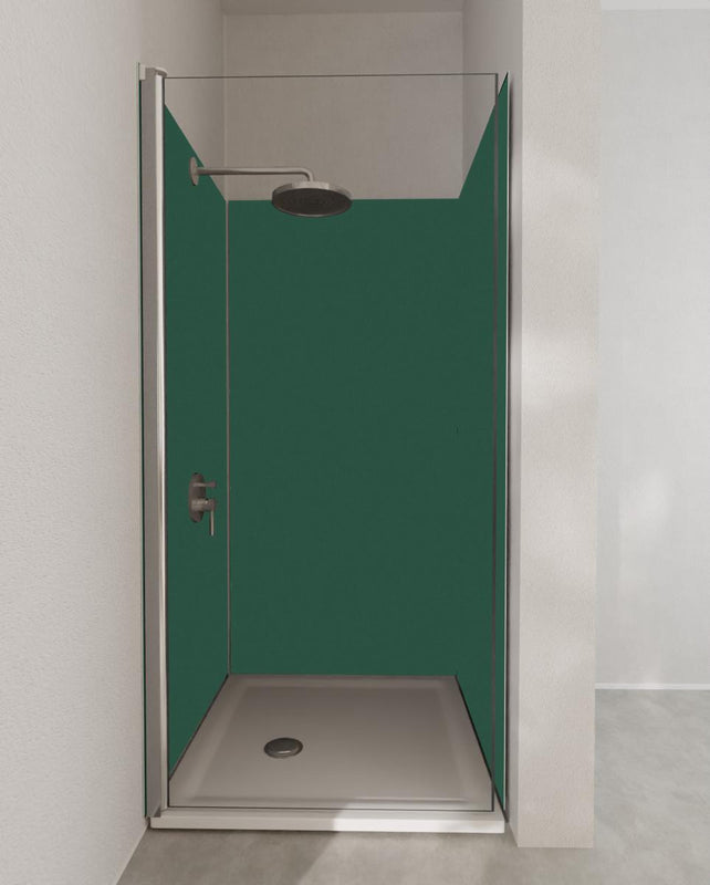 Duschrückwand - RAL 6028 (Tannengrün)