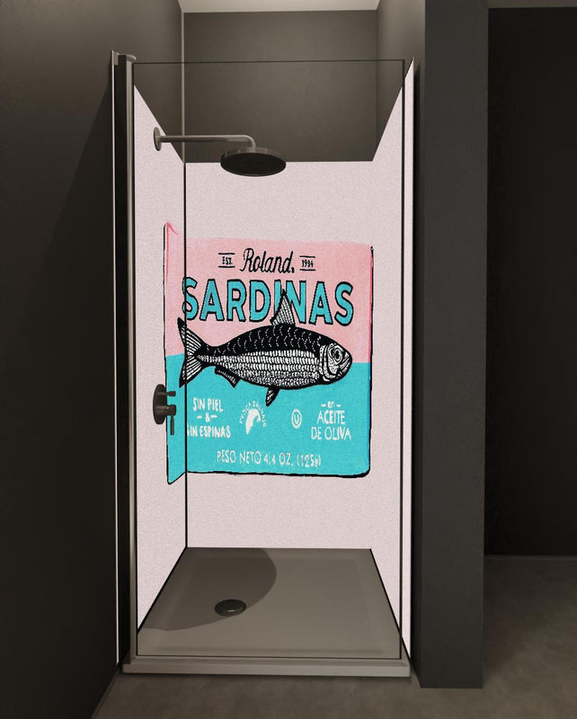 Duschrückwand - Roland Sardinas