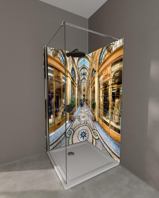 Duschrückwand - prachtvolle Galerie Vivienne