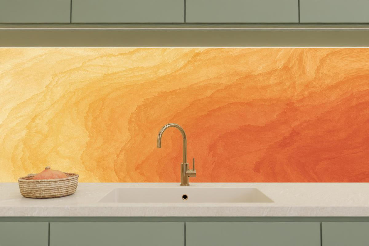 Küchenrückwand - Abstrakte Kunst - Aquarell