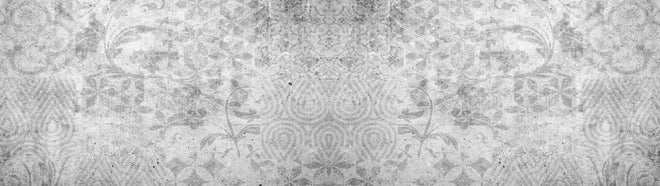 Küchenrückwand - Alte graue Vintage Fliesen