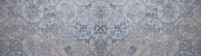 Küchenrückwand - Aquarall Vintage Fliesen