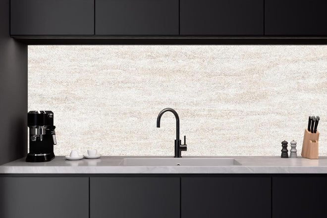 Küchenrückwand - Beige Marmor Textur