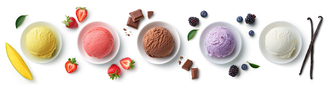 Küchenrückwand - Eiscreme