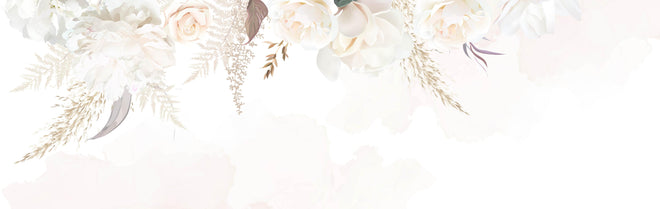 Küchenrückwand - Elegantes Blumenmuster in Pastell