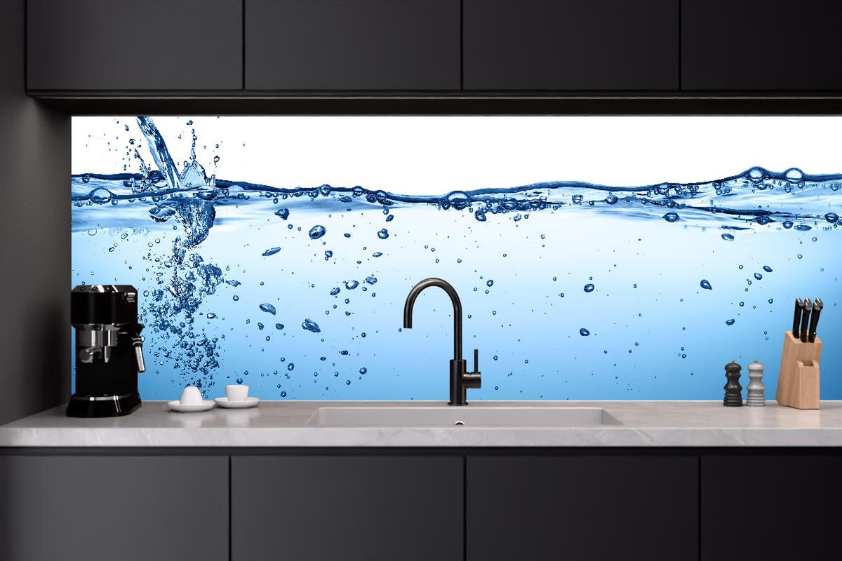 Küchenrückwand - Energie des Wassers