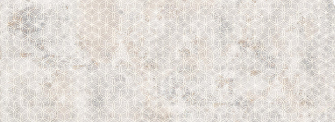 Küchenrückwand - Geometrisches Beton Mosaik