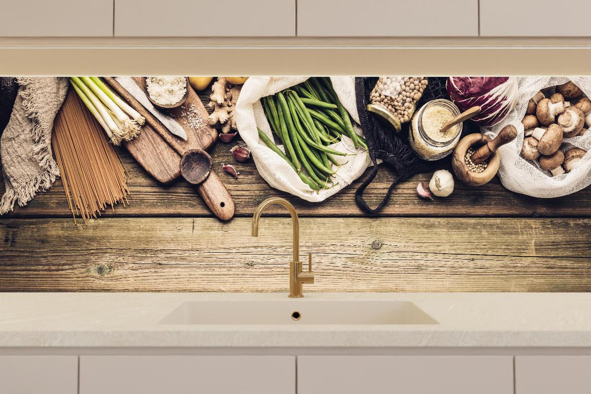 Küchenrückwand - Gesund Kochen