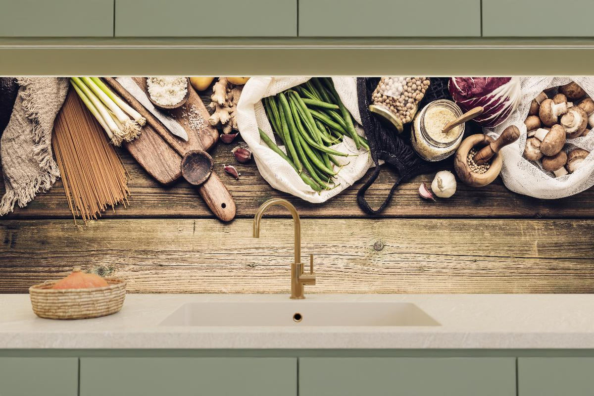 Küchenrückwand - Gesund Kochen