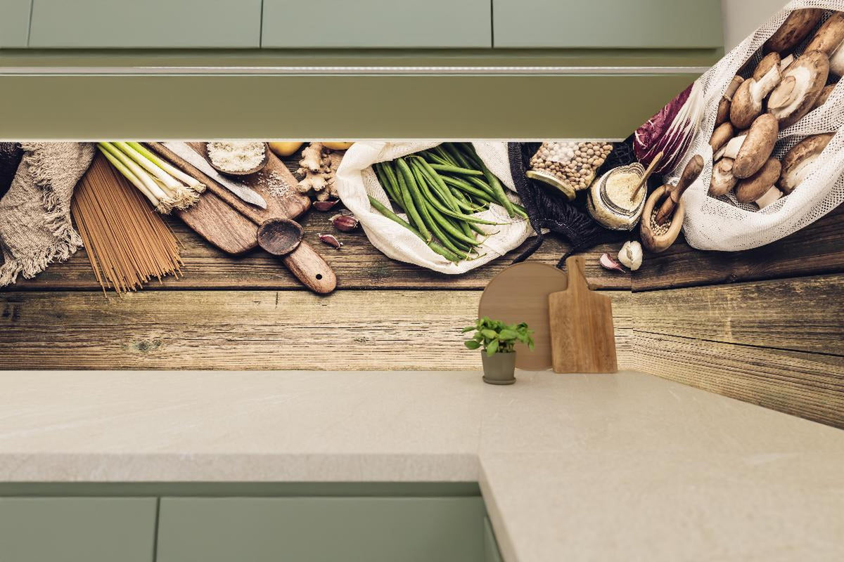 Küchenrückwand - Gesund Kochen