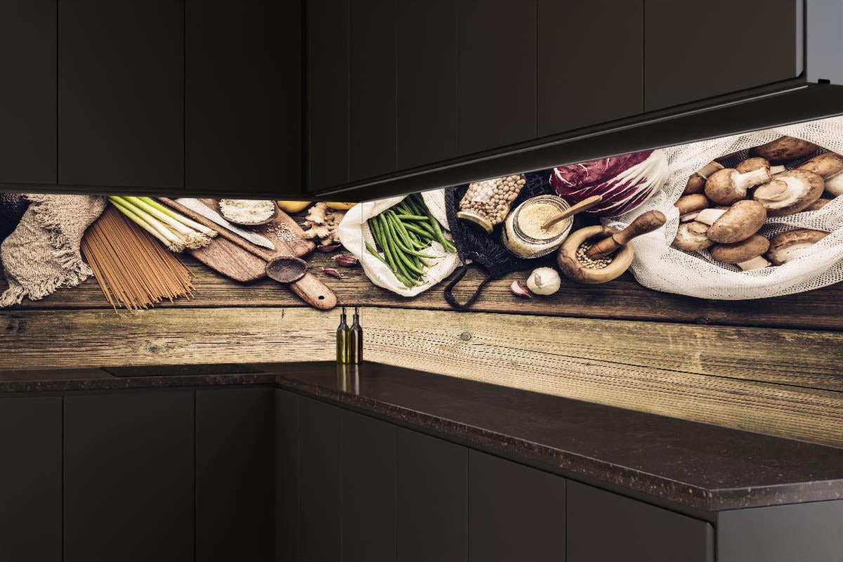 Küchenrückwand - Gesund Kochen