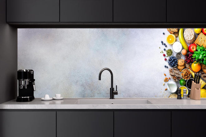 Küchenrückwand - Gesundes Frühstück