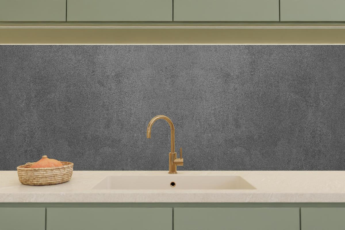 Küchenrückwand - Graue Anthrazite Beton Textur