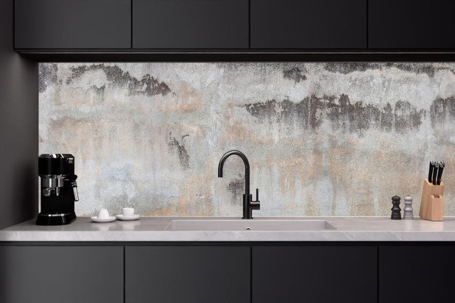 Küchenrückwand - Grunge Betonwand