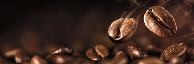 Küchenrückwand - Kaffeebohnen Nahaufnahme