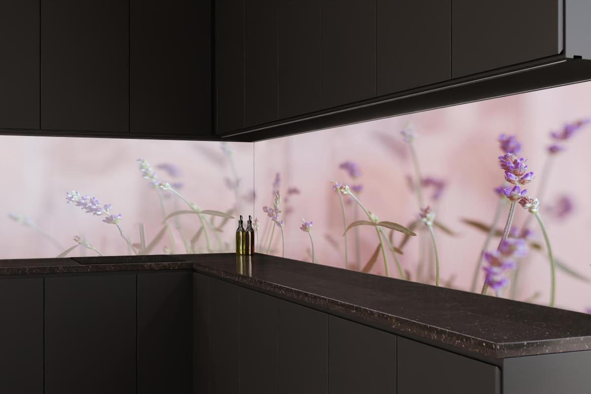 Küchenrückwand - Lavendel