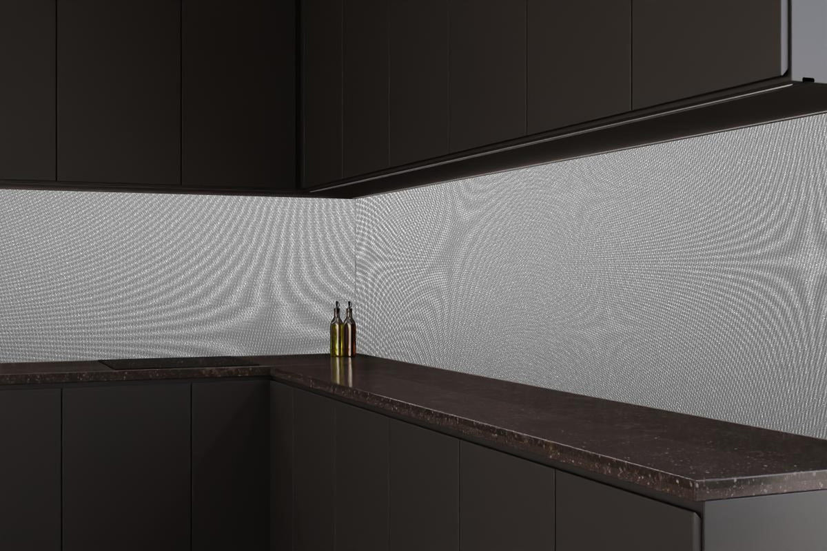 Küchenrückwand - Moderne Einfarbige Graue Betontextur