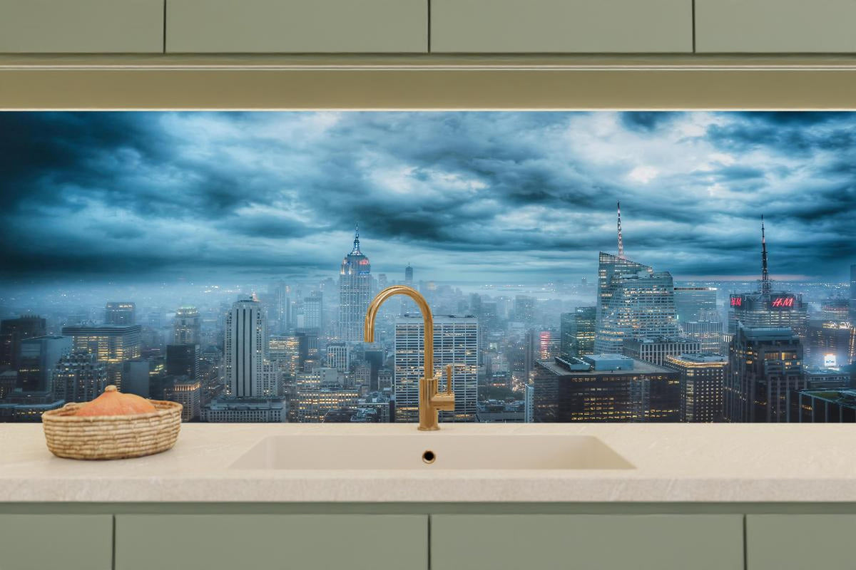 Küchenrückwand - New York Skyline