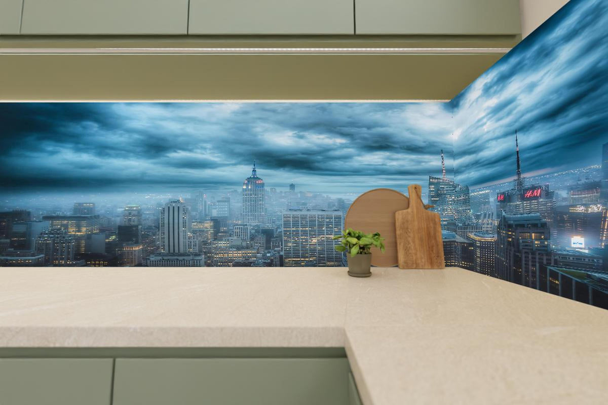 Küchenrückwand - New York Skyline