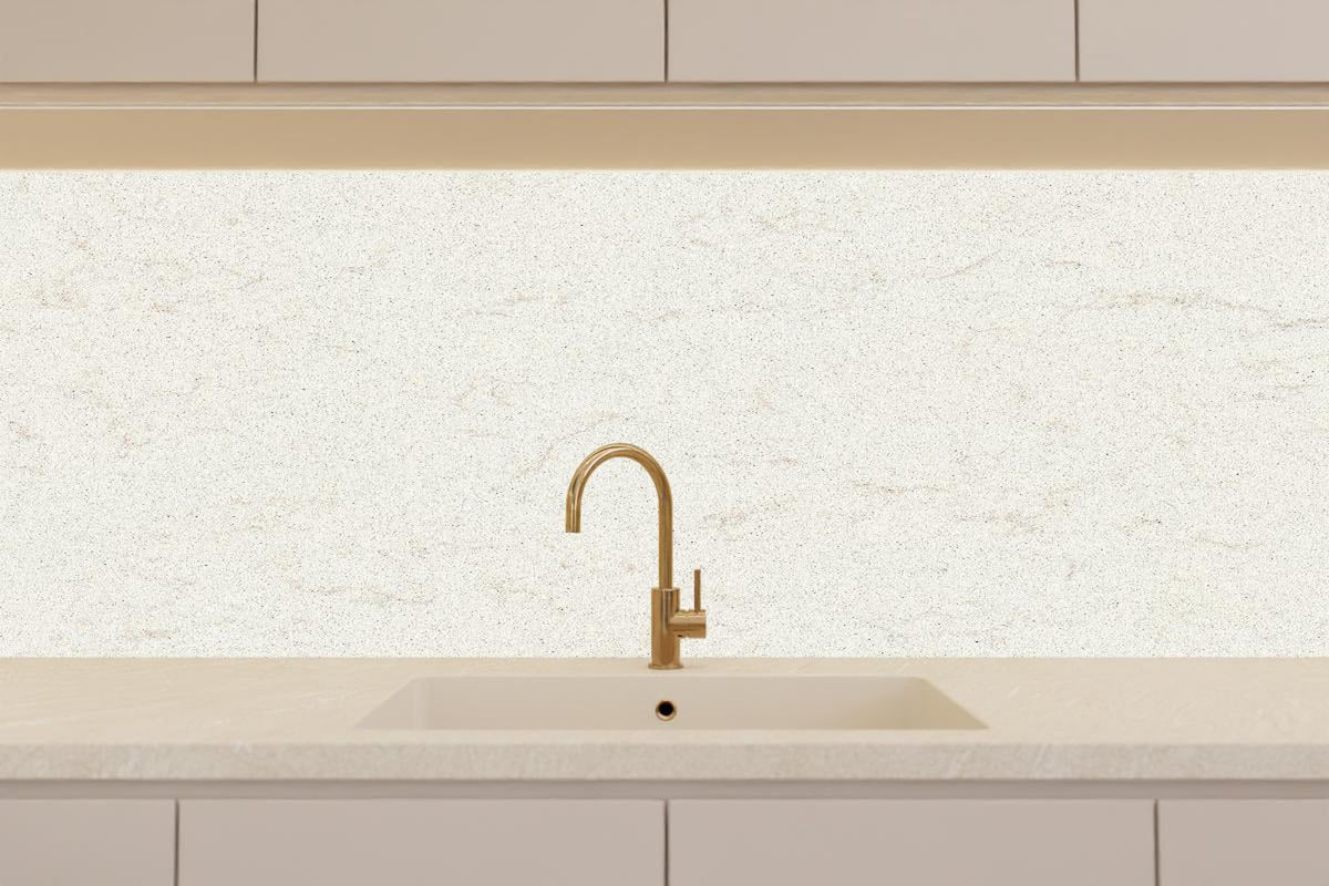 Küchenrückwand - Quarz Desert Ivory
