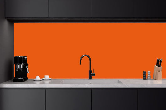 Küchenrückwand - RAL 2004 (Reines Orange)