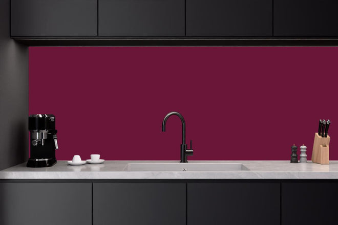 Küchenrückwand - RAL 4004 (Weinrotviolett)