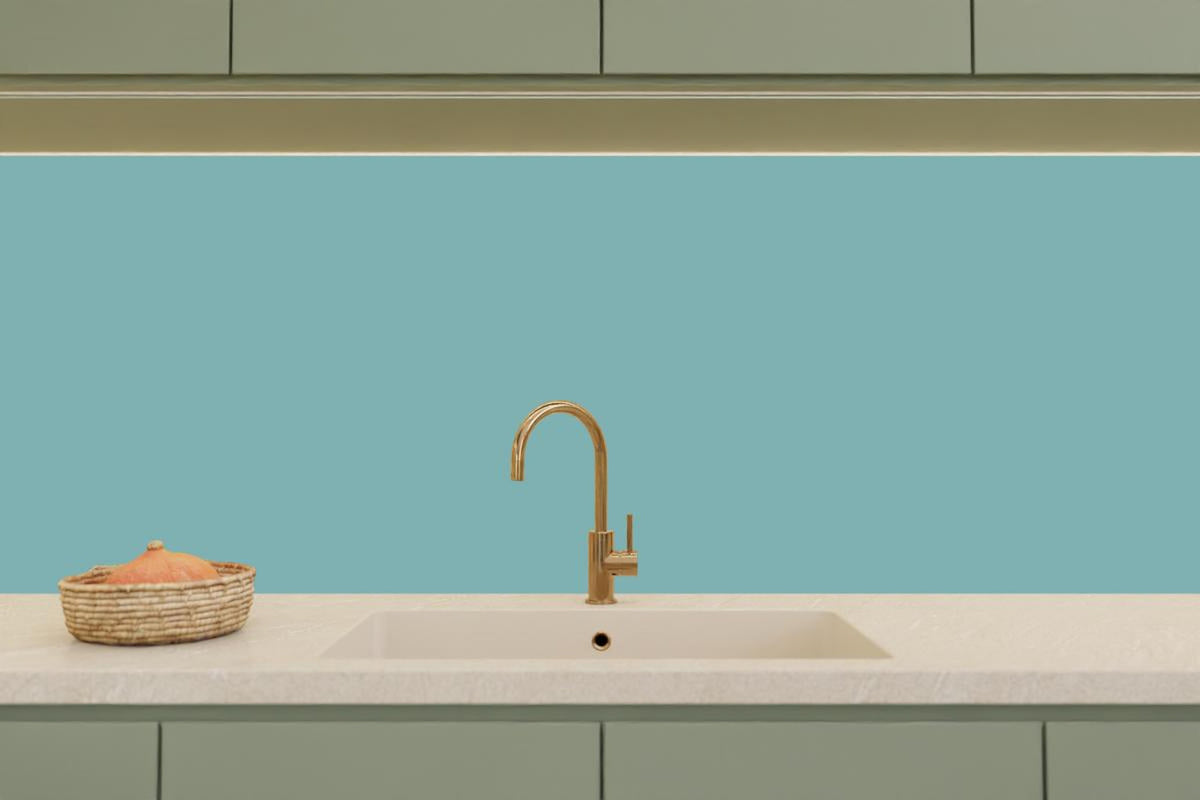 Küchenrückwand - RAL 6034 (Pastell-Türkis)