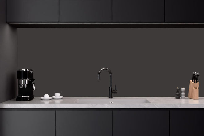 Küchenrückwand - RAL 8019 (Graubraun)