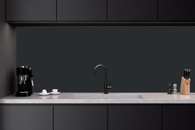 Küchenrückwand - RAL 9011 (Graphitschwarz)