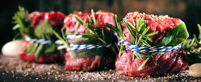 Küchenrückwand - Rinderfilet zum Grillen