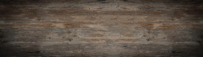 Küchenrückwand - Schwarz-braune Holzplatte