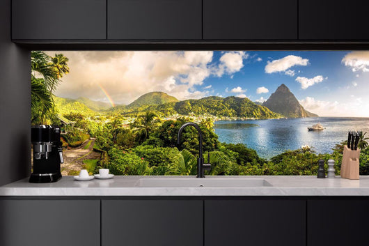 Küchenrückwand - St. Lucia - Karibisches Meer