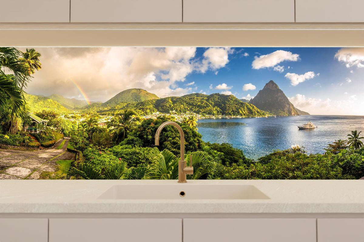 Küchenrückwand - St. Lucia - Karibisches Meer