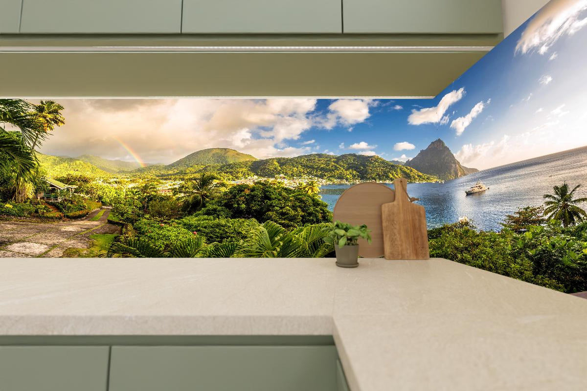 Küchenrückwand - St. Lucia - Karibisches Meer