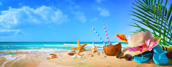 Küchenrückwand - Strandaccesoires