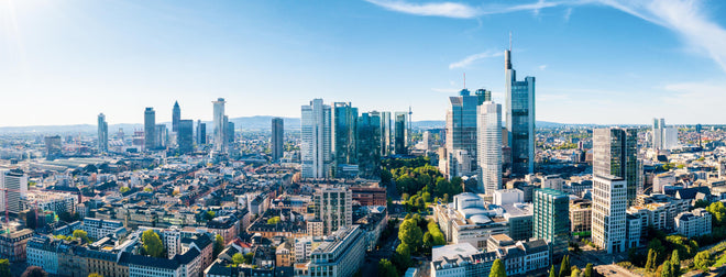Küchenrückwand - Wolkenkratzer -  Frankfurt am Main