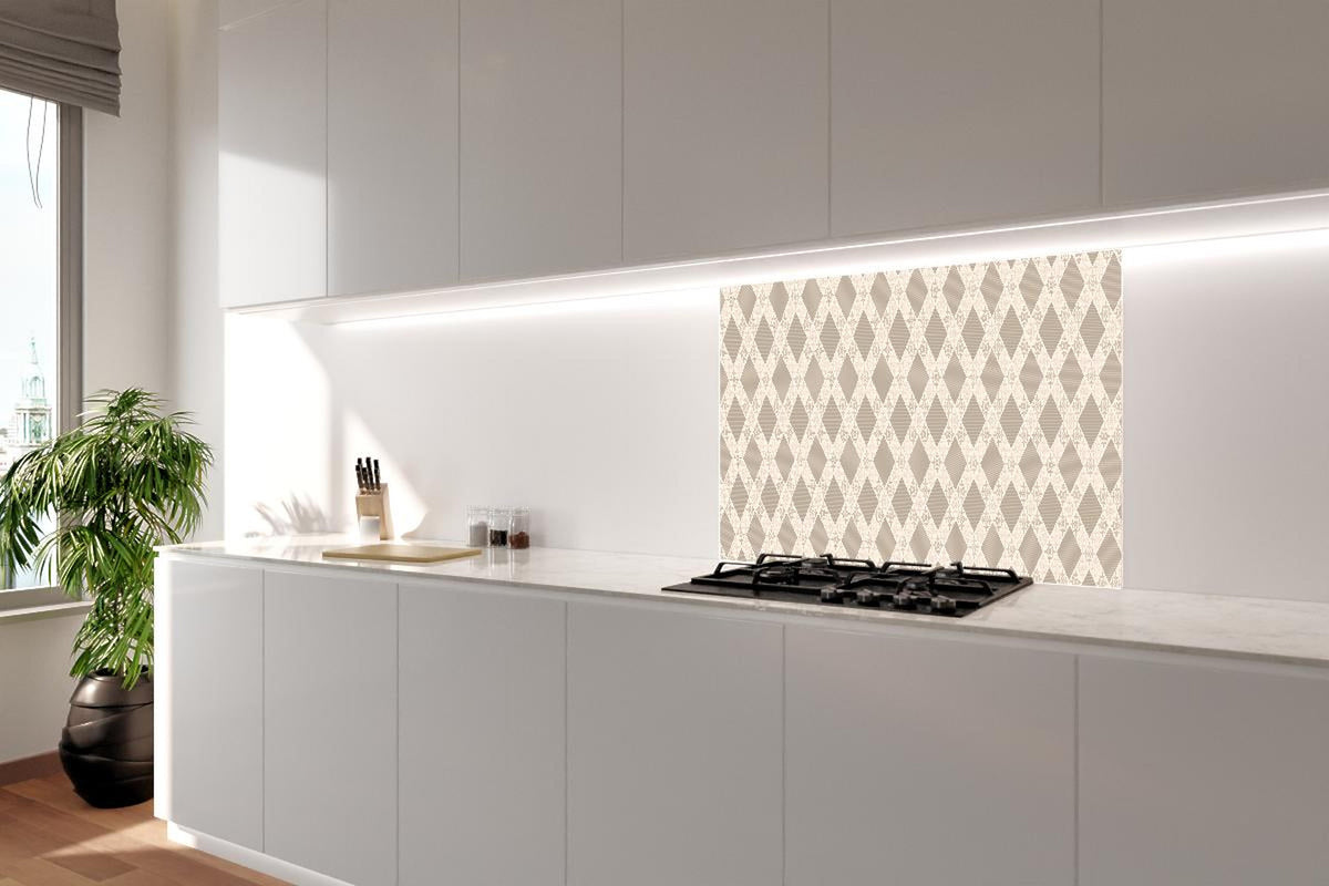 Spritzschutz - Design im Ornament Muster