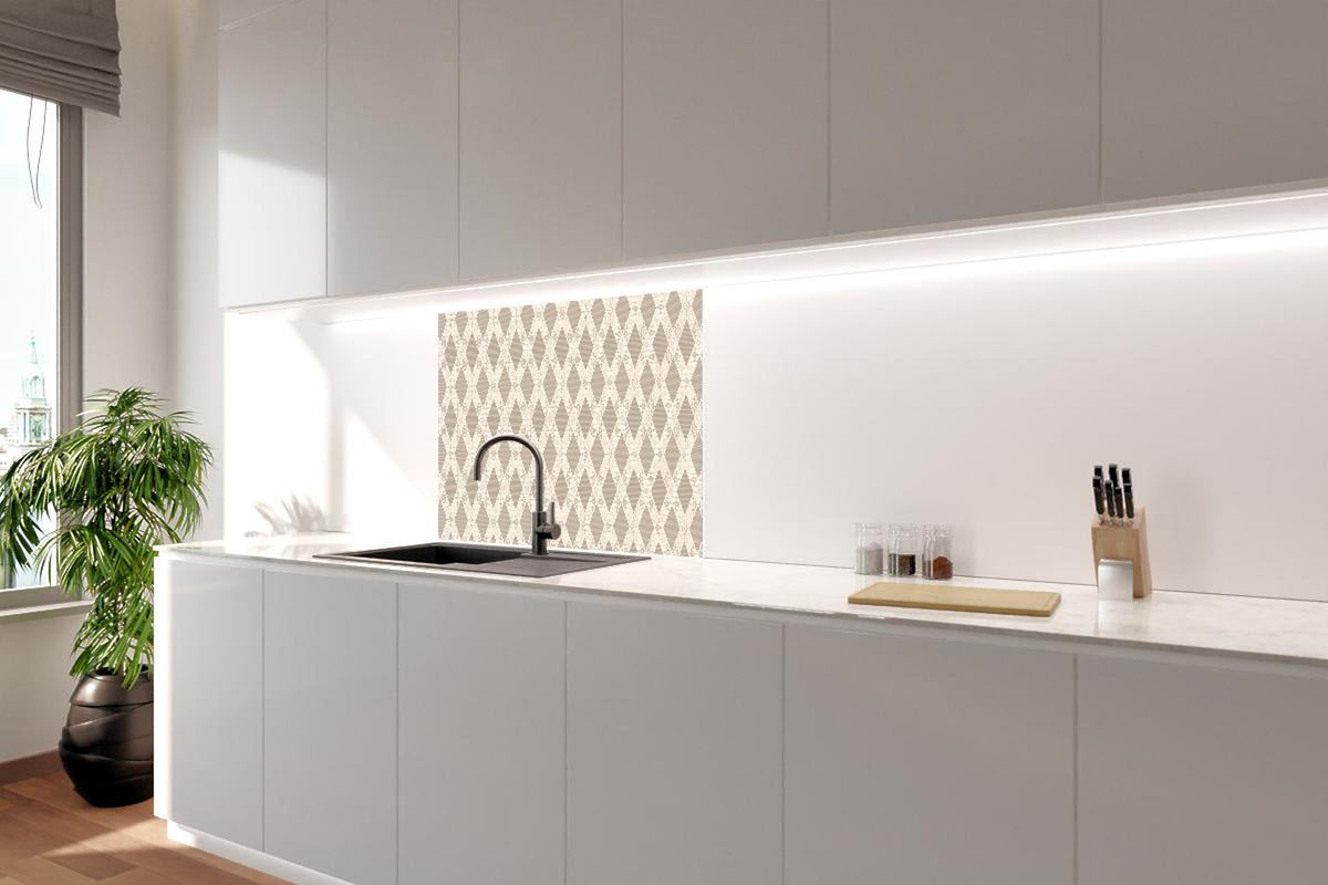 Spritzschutz - Design im Ornament Muster