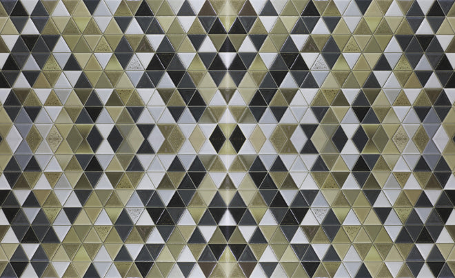 Spritzschutz - Modernes Schwarz-Gold-Design Texturmuster