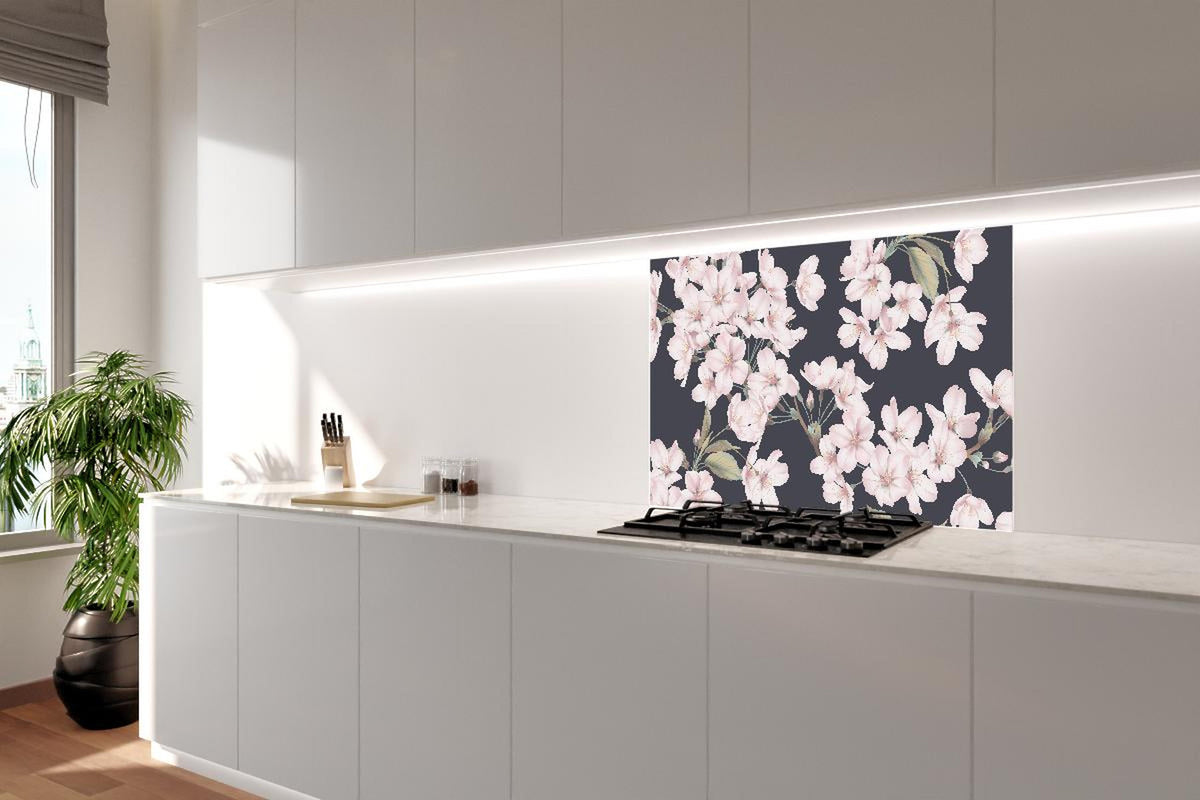 Spritzschutz - Somei Yoshino Sakura Blütenmuster