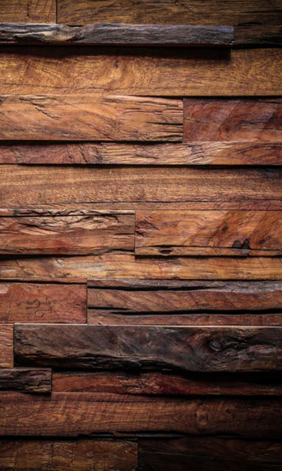 Duschrückwand - Dunkle Holztextur