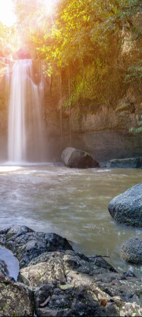 Duschrückwand - Wasserfall in Malaysia - Asien