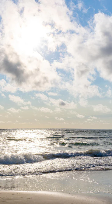 Duschrückwand - Lübecker Bucht an der Ostsee