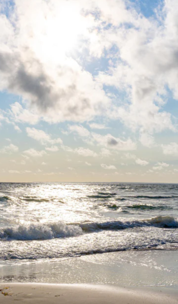 Duschrückwand - Lübecker Bucht an der Ostsee